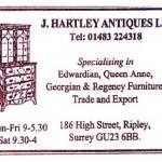 J Hartley Antiques Ltd