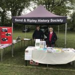 History Society stand on May Fair